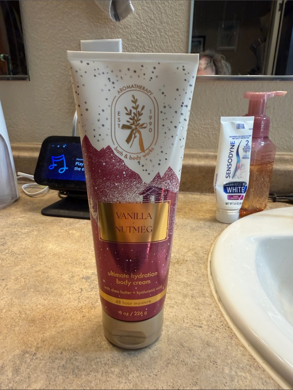 Brand New Bath & Body Works Vanilla Nutmeg Ultimate Hydration Body Cream